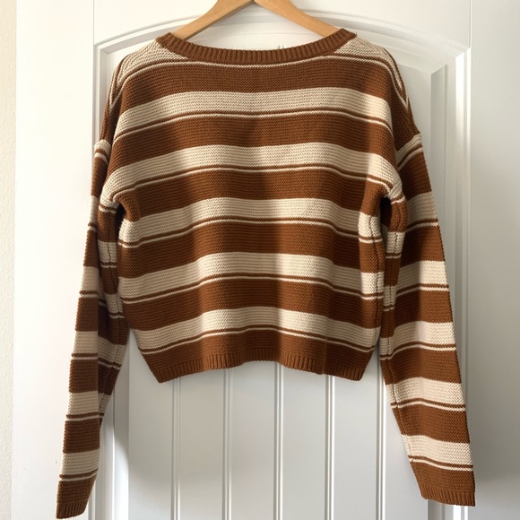 STRIPED Crop Sweater✨ - Picture 2 of 2